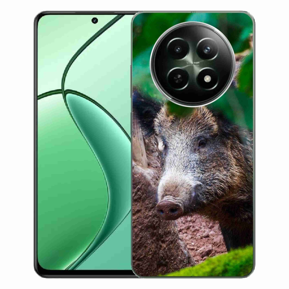 Gelový kryt mmCase na Realme 12 5G/12x 5G - divoké prase
