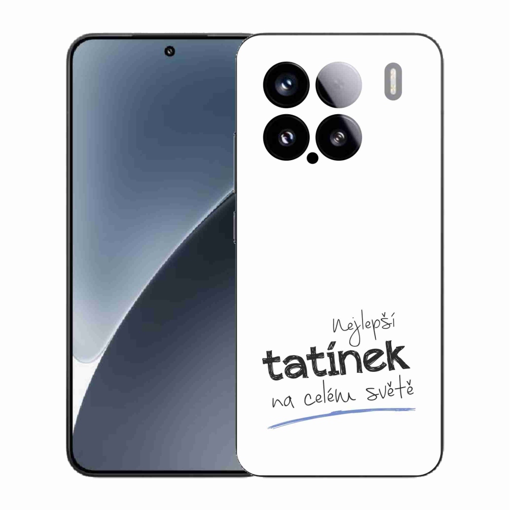 Gelový kryt mmCase na Xiaomi 15 - nejlepší tatínek 4 bílé pozadí