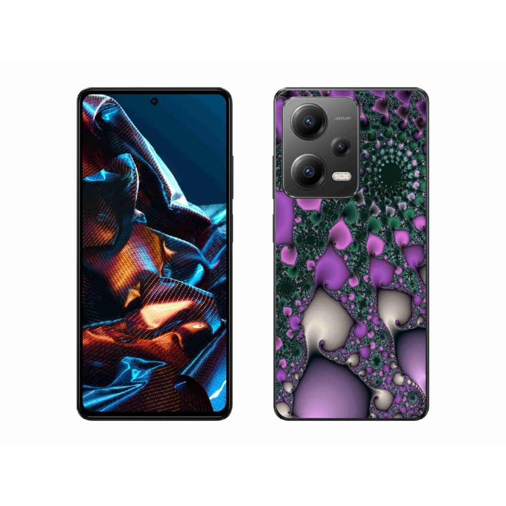 Gelový kryt mmCase na mobil Xiaomi Redmi Note 12 Pro 5G - abstrakt 7
