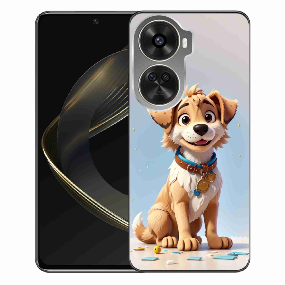 Gelový kryt mmCase na Huawei Nova 12 SE - kreslené štěně