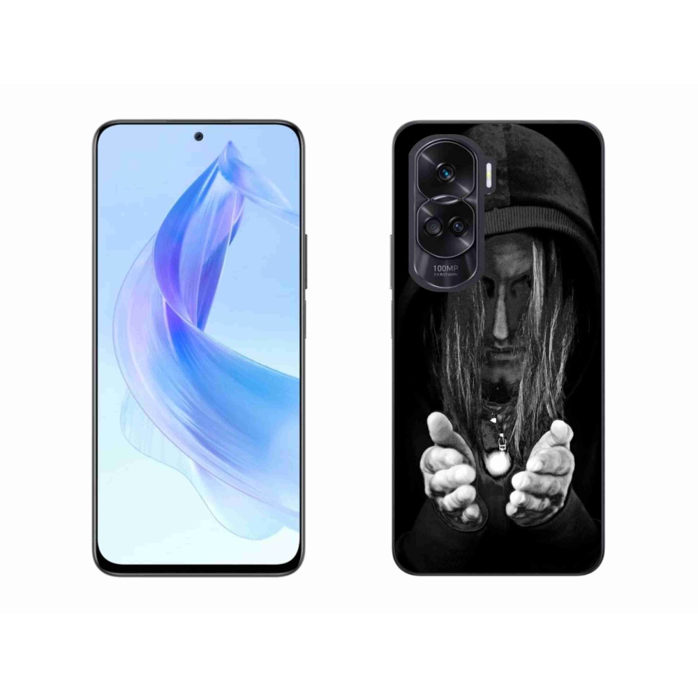 Gelový kryt mmCase na Honor 90 Lite - tajemná osoba