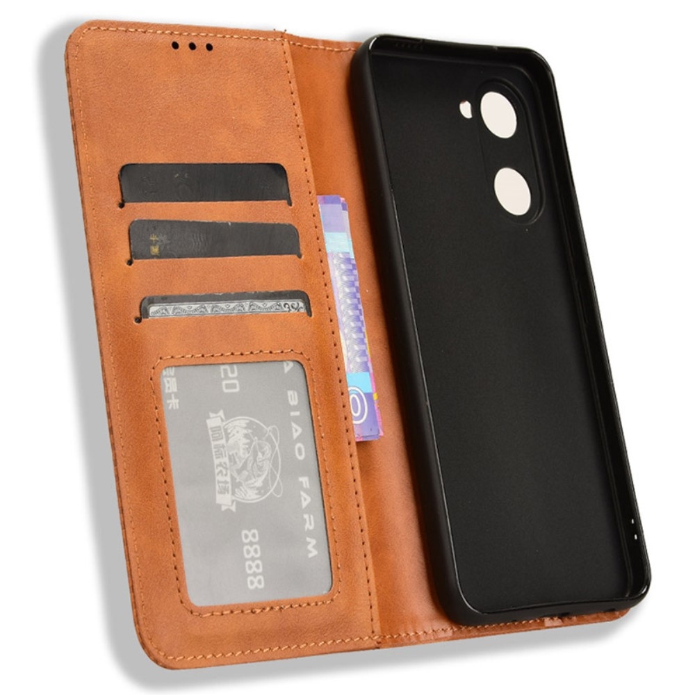 Case knížkové pouzdro na Vivo Y28s 5G - hnědé