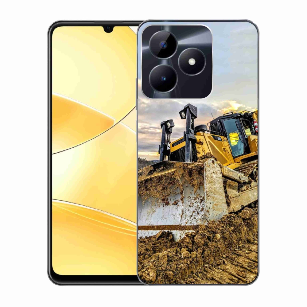 Gelový kryt mmCase na Realme C51/C53 - bagr