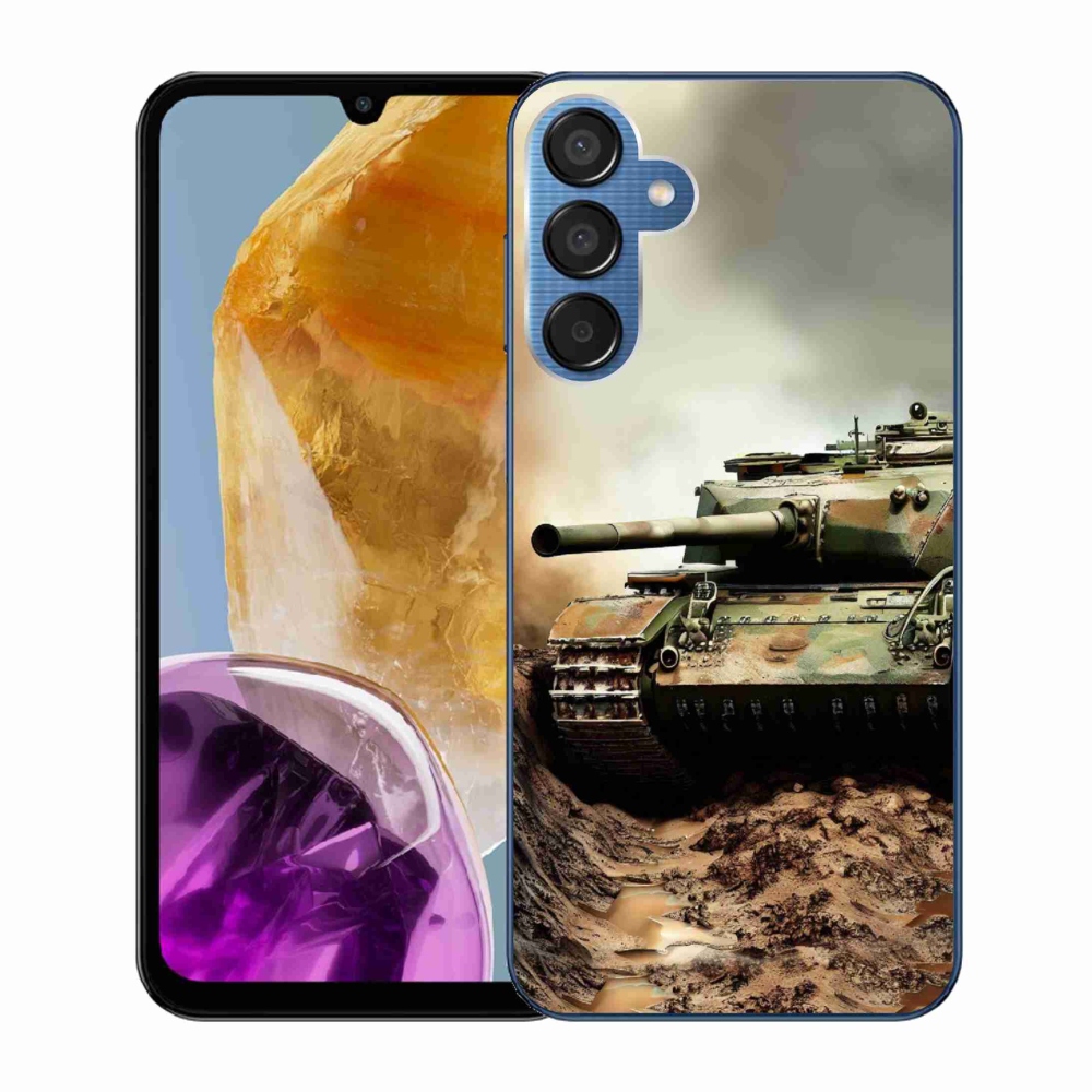 Gelový kryt mmCase na Samsung Galaxy M15 5G - tank