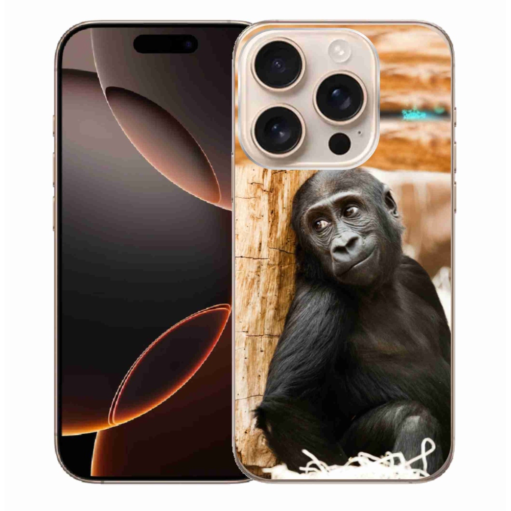 Gelový kryt mmCase na iPhone 16 Pro Max - gorila