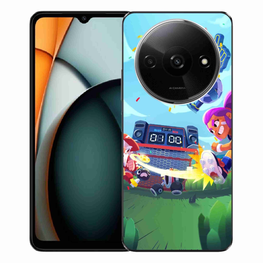 Gelový kryt mmCase na Xiaomi Redmi A3  - brawl stars 1