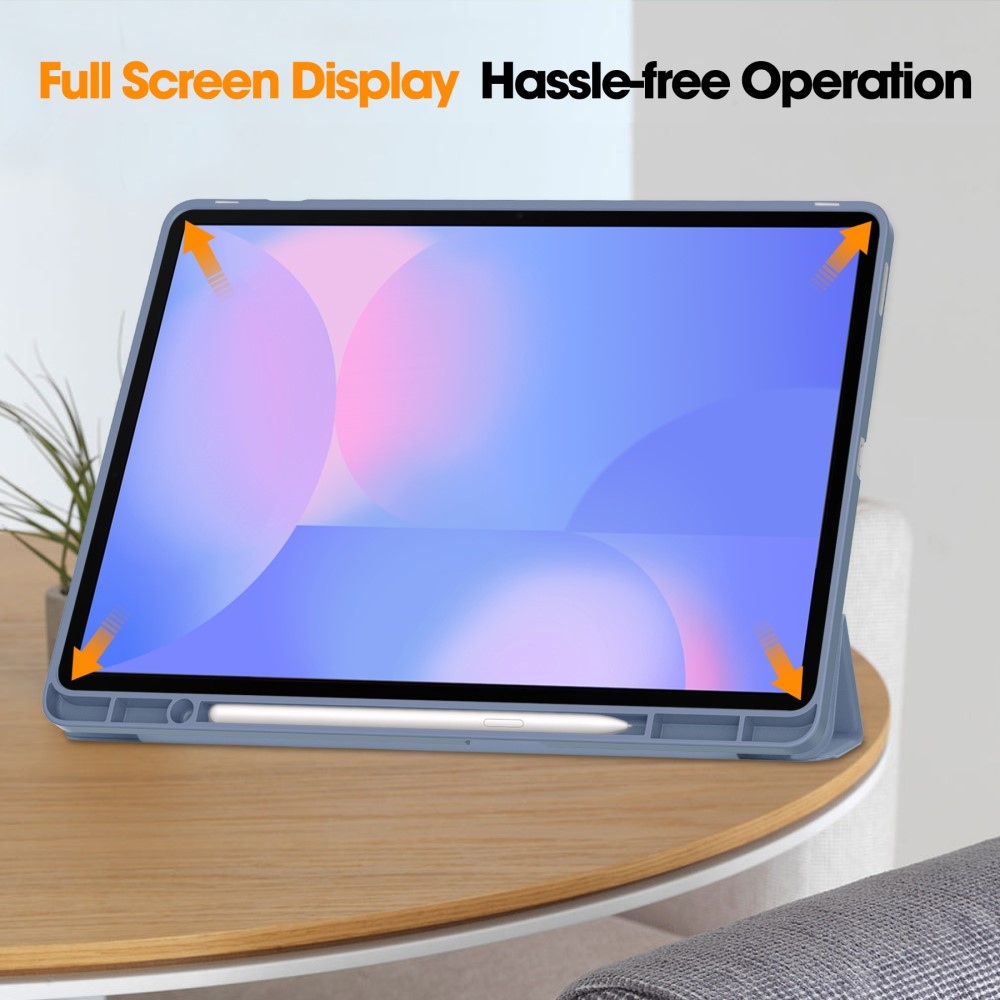 Cases chytré zavírací pouzdro na Samsung Galaxy Tab S10 FE+ - fialové