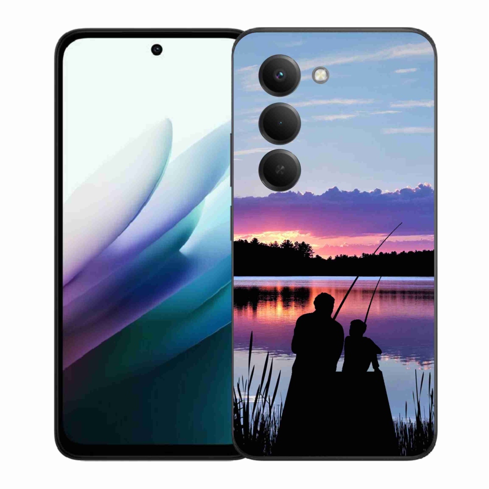 Gelový kryt mmCase na Xiaomi Redmi 15 4G/5G (171mm) - rybaření 2