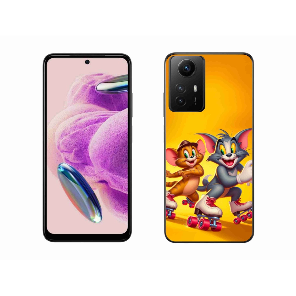 Gelový kryt mmCase na Xiaomi Redmi Note 12S - tom a jerry