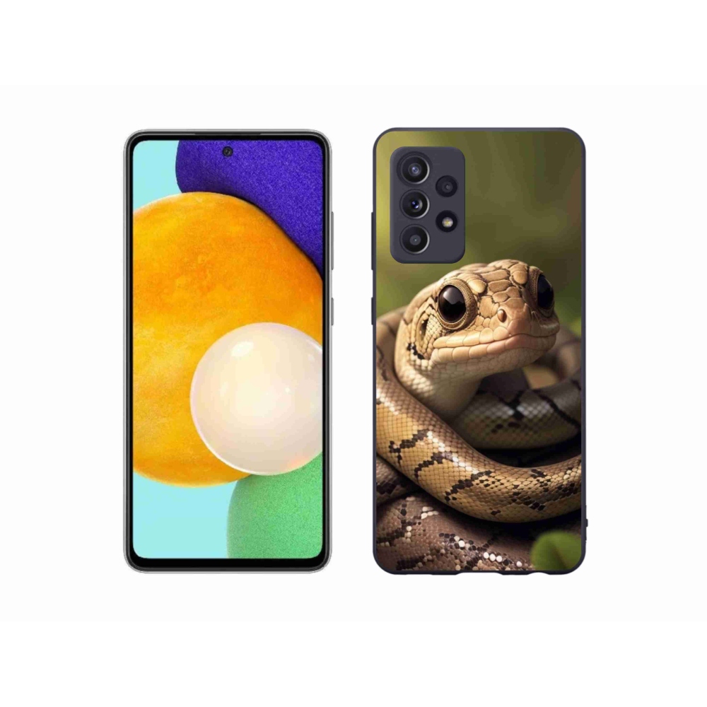 Gelový kryt mmCase na Samsung Galaxy A52/A52 5G - had 1