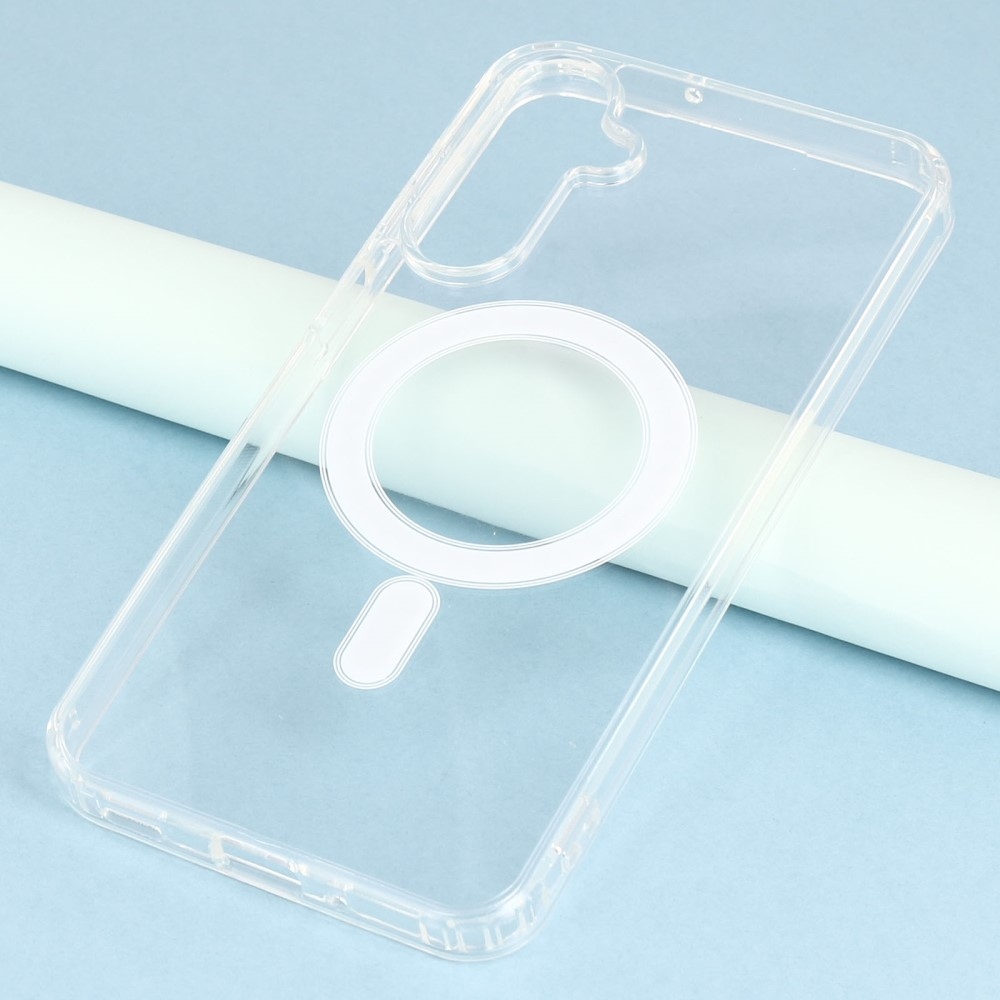 Průhledný gelový obal s MagSafe na Samsung Galaxy A56 5G