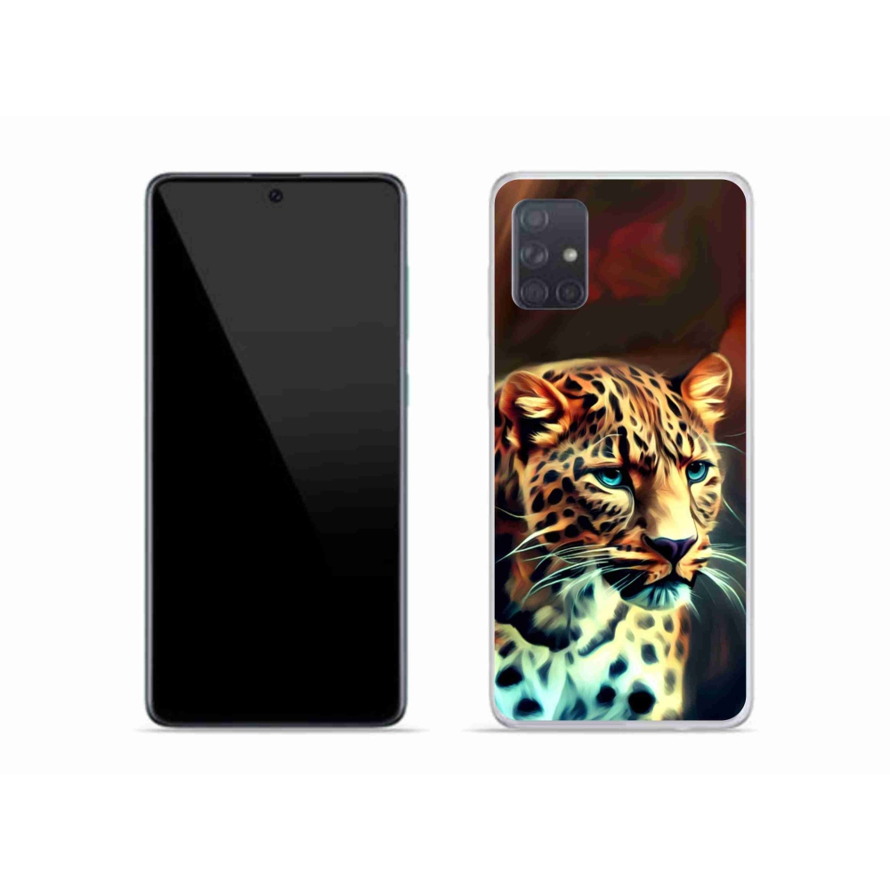 Gelový kryt mmCase na Samsung Galaxy A51 - leopard