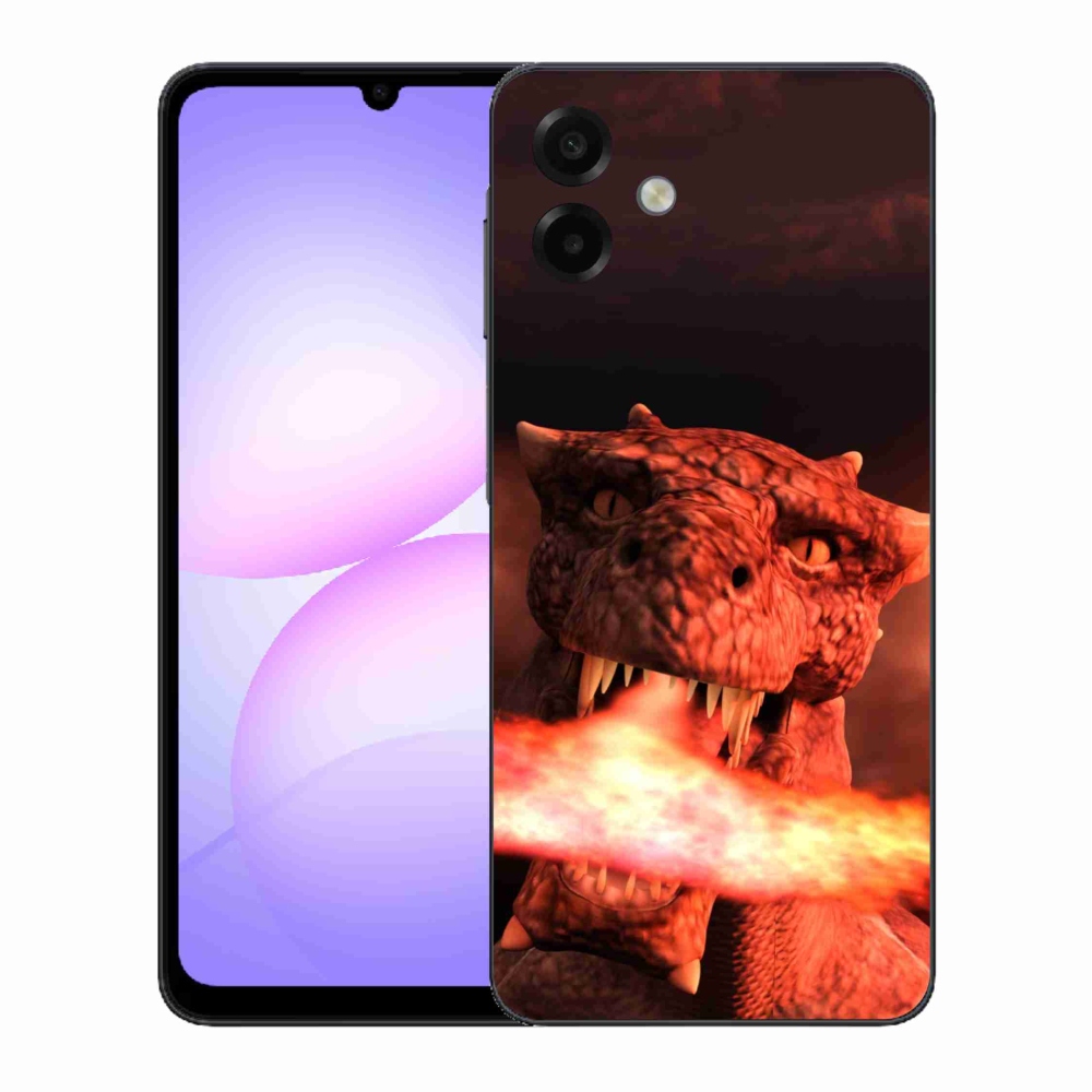 Gelový kryt mmCase na Samsung Galaxy A07 4G - drak