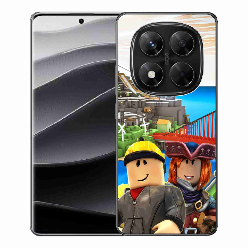 Gelový kryt mmCase na Xiaomi Redmi Note 14 Pro 5G/Poco X7 5G - roblox 1
