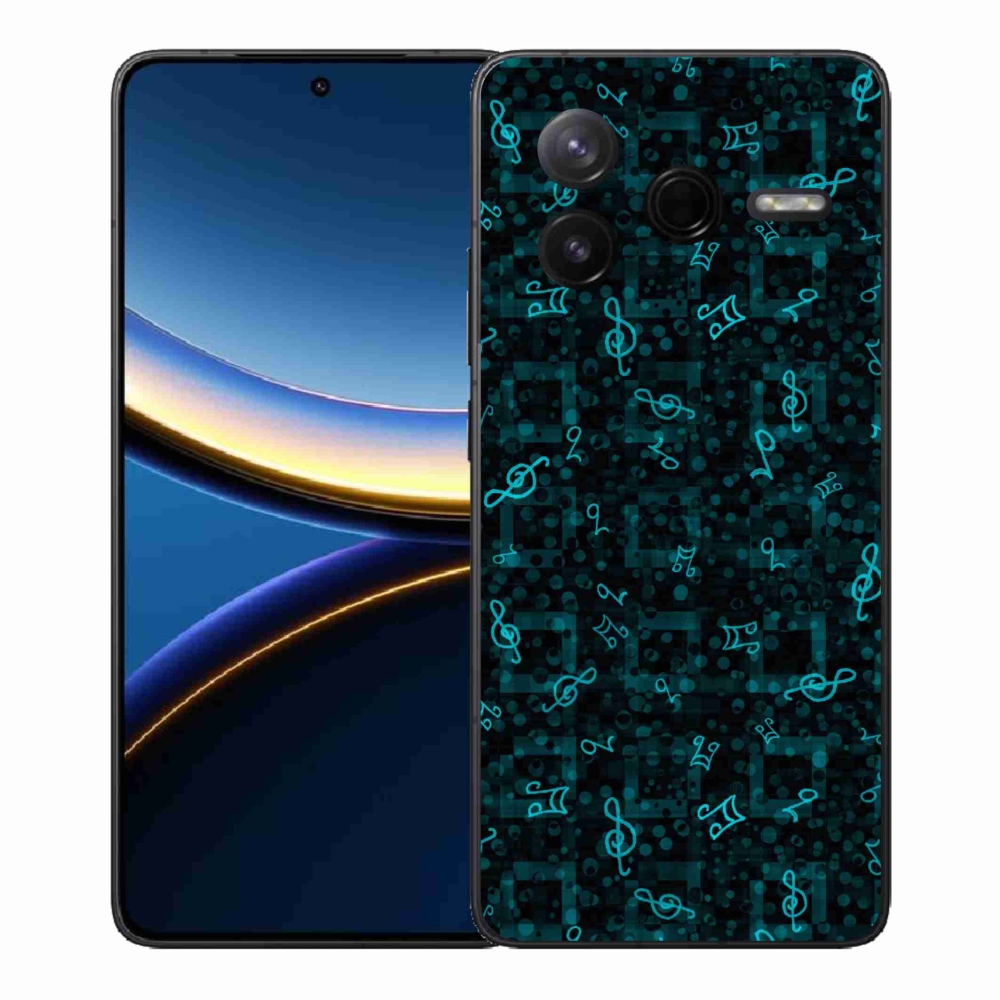 Gelový kryt mmCase na Xiaomi Poco F7 Pro - noty 1