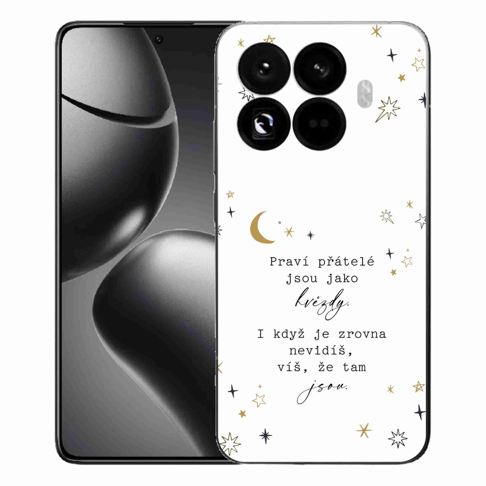 Gelový kryt mmCase na Xiaomi 15T Pro - citát 6 bílé pozadí