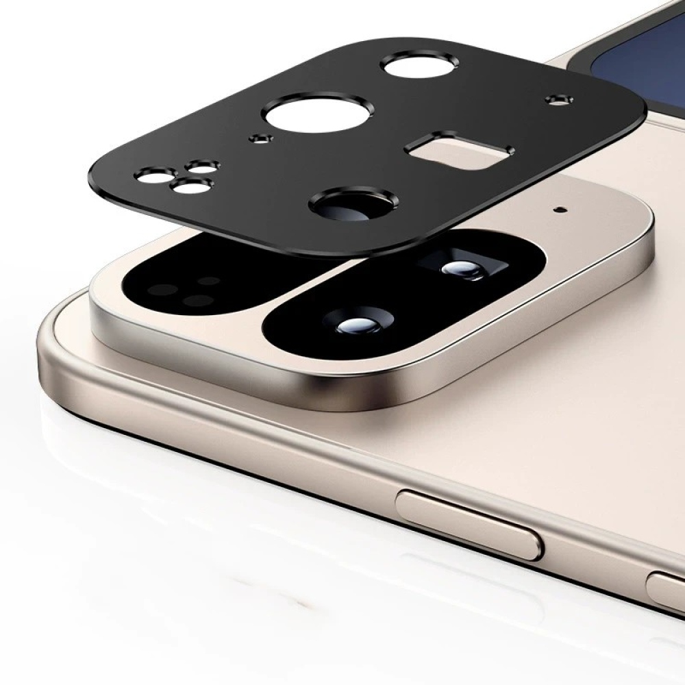 Sklo čočky fotoaparátu na Google Pixel 10 Pro Fold - černé