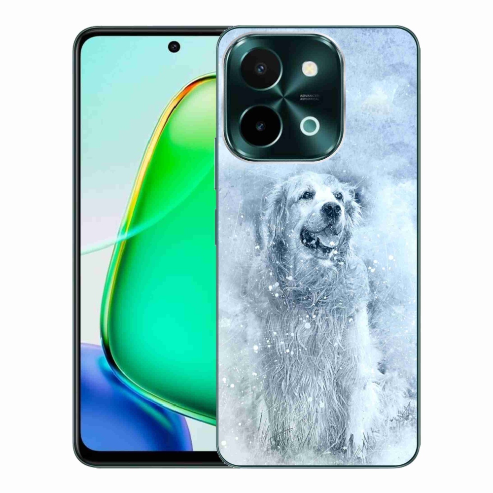 Gelový obal mmCase na Vivo Y28 - retrívr