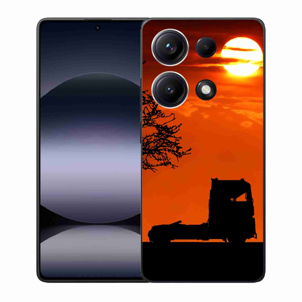 Gelový kryt mmCase na Xiaomi Redmi Note 14S - kamion 3