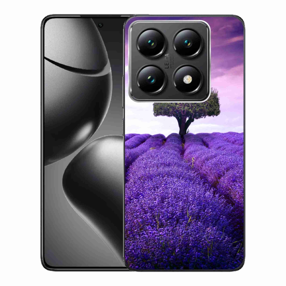 Gelový kryt mmCase na Xiaomi 14T Pro - levandulová louka