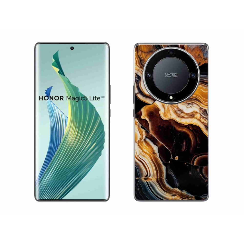 Gelový kryt mmCase na Honor Magic 5 Lite 5G - abstraktní motiv 26
