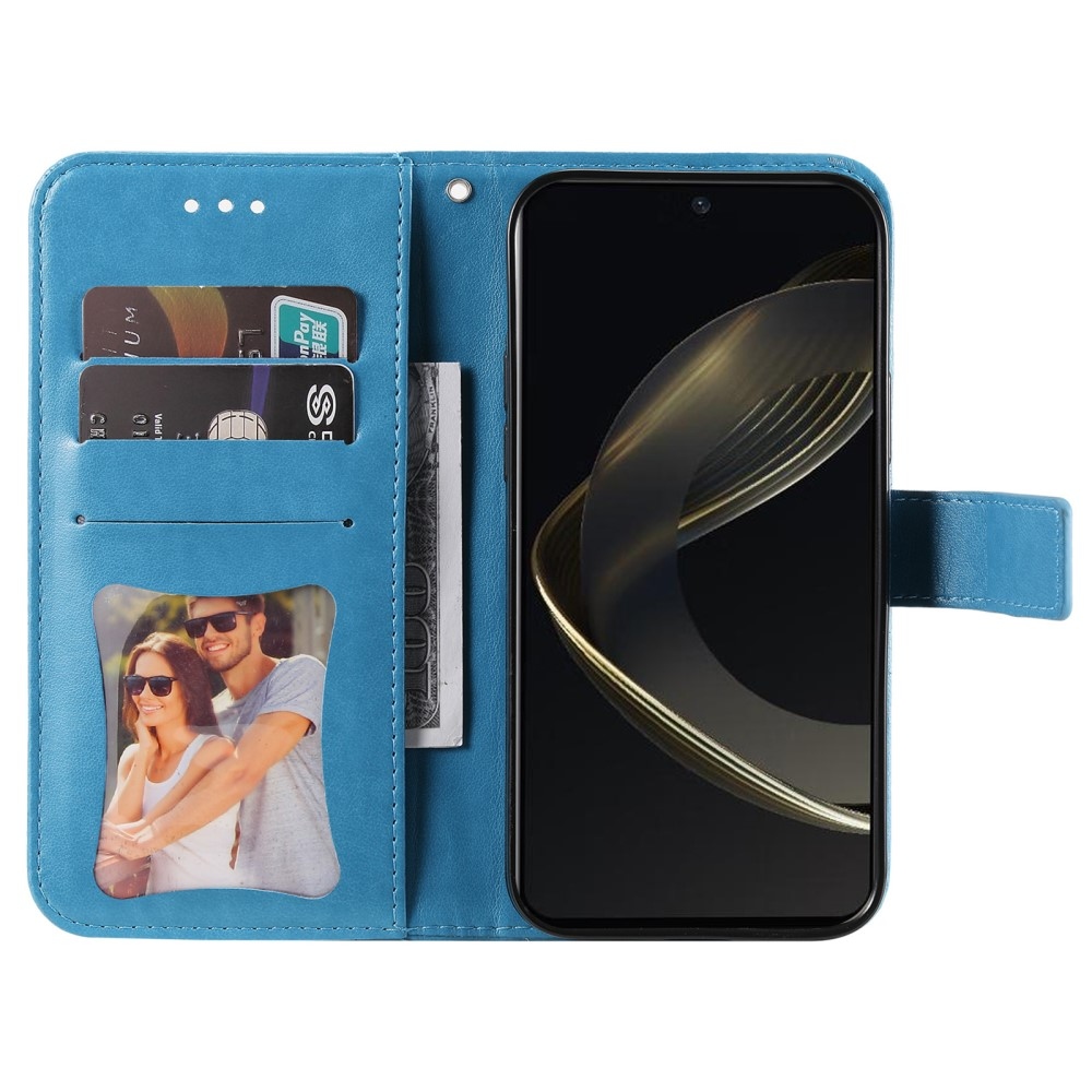 Mandala knížkové pouzdro na Huawei Nova 12 SE - modré