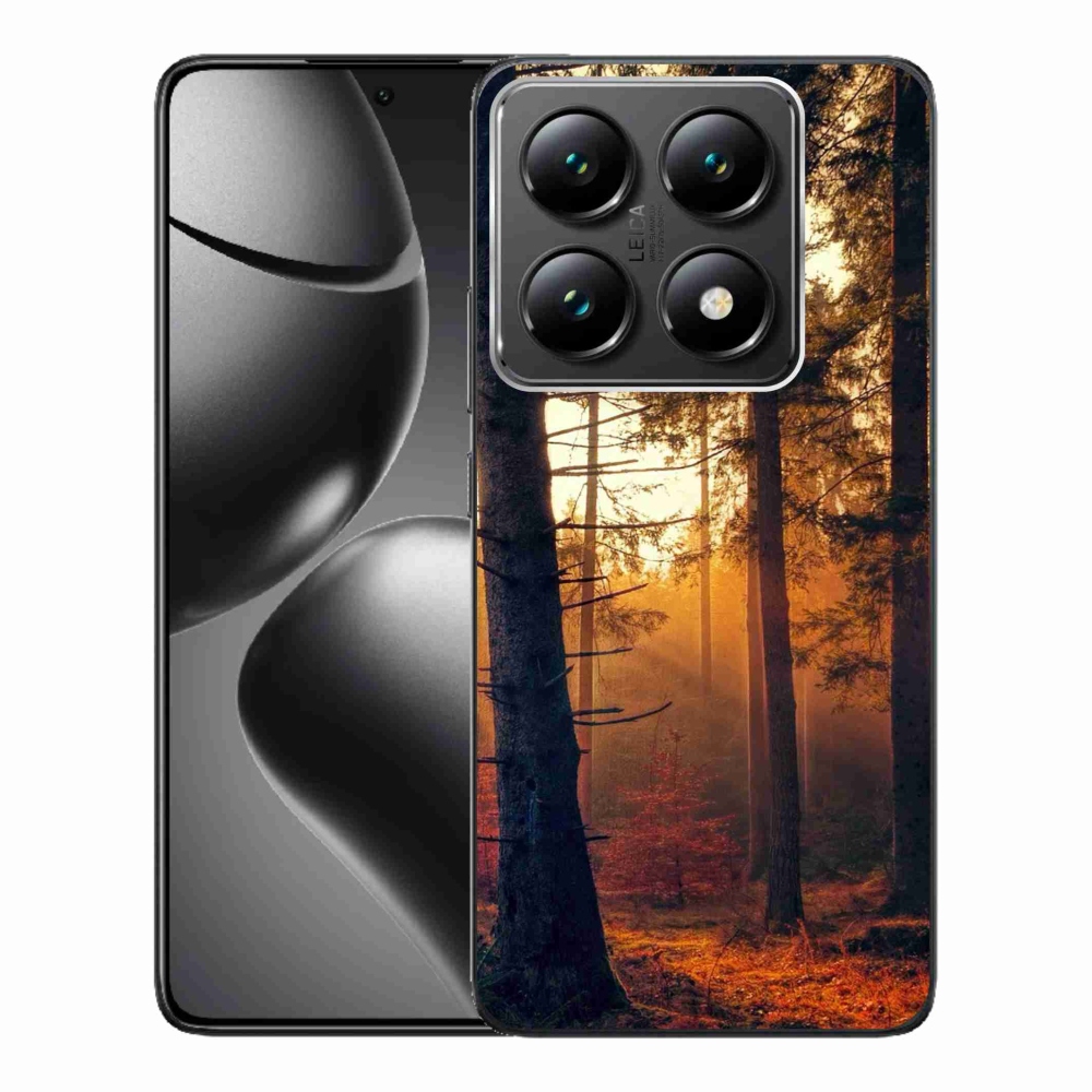 Gelový kryt mmCase na Xiaomi 14T Pro - les