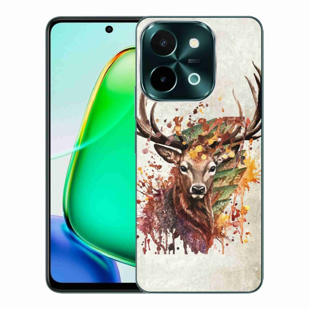 Gelový obal mmCase na Vivo Y28 - jelen 1