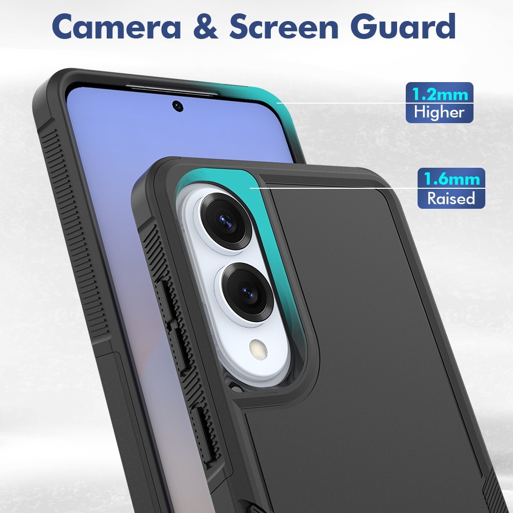 Shocky odolný kryt na Samsung Galaxy S25 Edge - černý