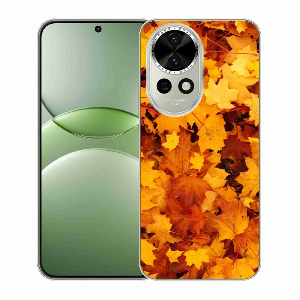 Gelový kryt mmCase na Huawei Nova 13 5G - javorové listy