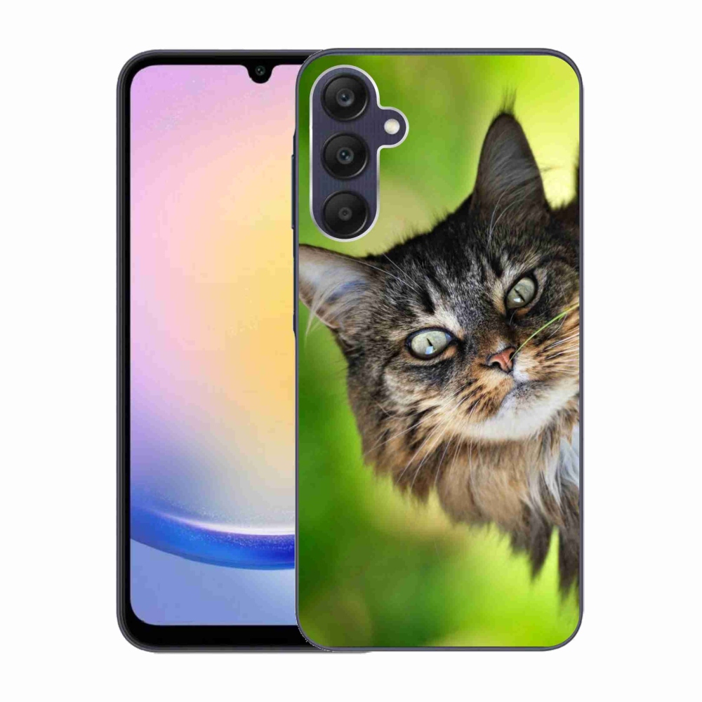 Gelový kryt mmCase na Samsung Galaxy A25 5G - kočka 3