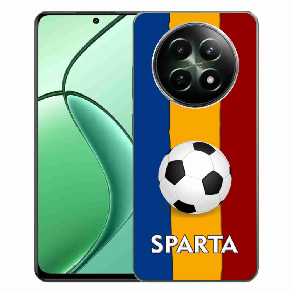Gelový kryt mmCase na Realme 12 5G/12x 5G - fotbal 1