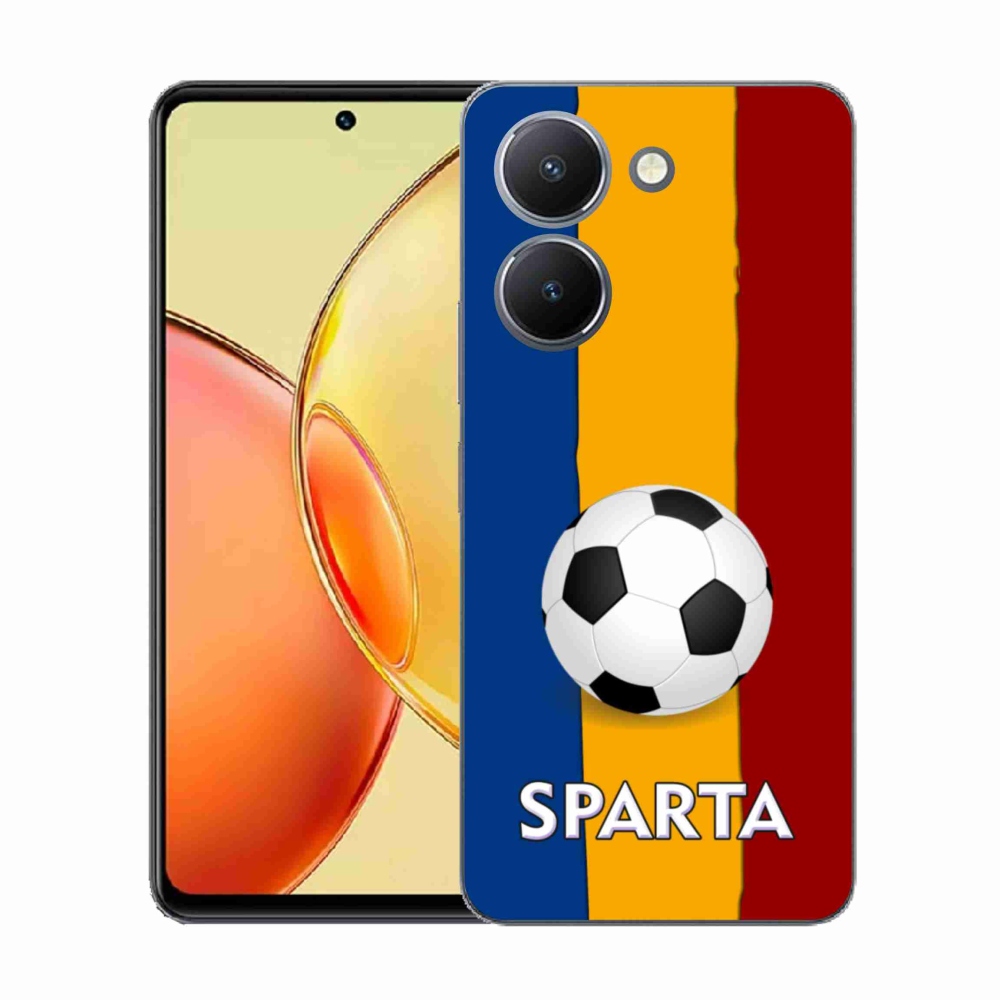 Gelový kryt mmCase na Vivo Y36 - fotbal 1