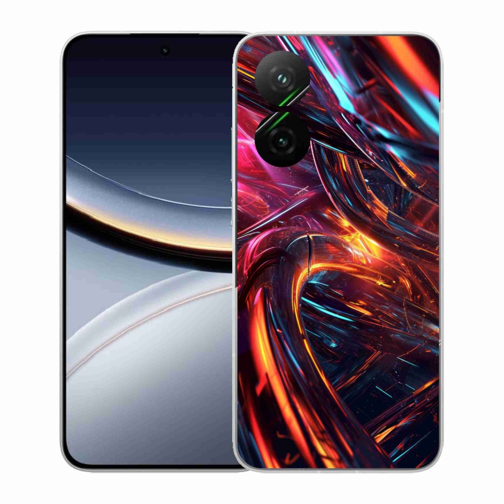 Gelový kryt mmCase na Xiaomi Poco F7 5G - abstraktní motiv 10