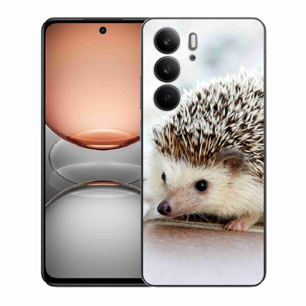 Gelový kryt mmCase na Realme C75 - ježek