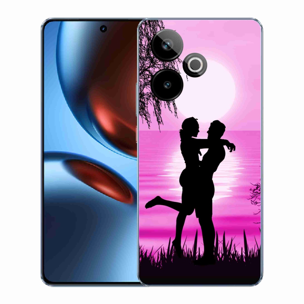 Gelový kryt mmCase na Realme GT 7 5G/GT 7T 5G - západ slunce