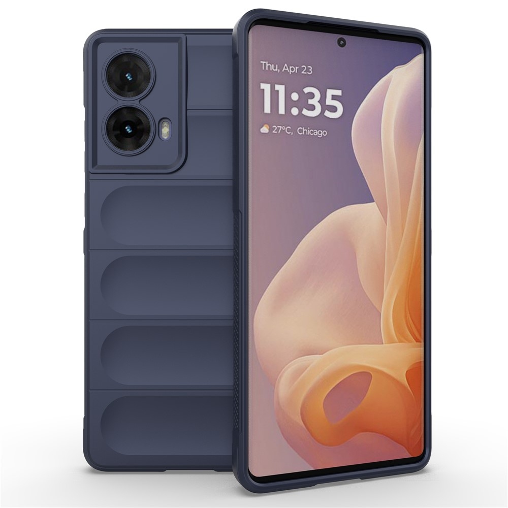 Rugg odolný gelový obal na Motorola Moto G85 5G - tmavěmodrý