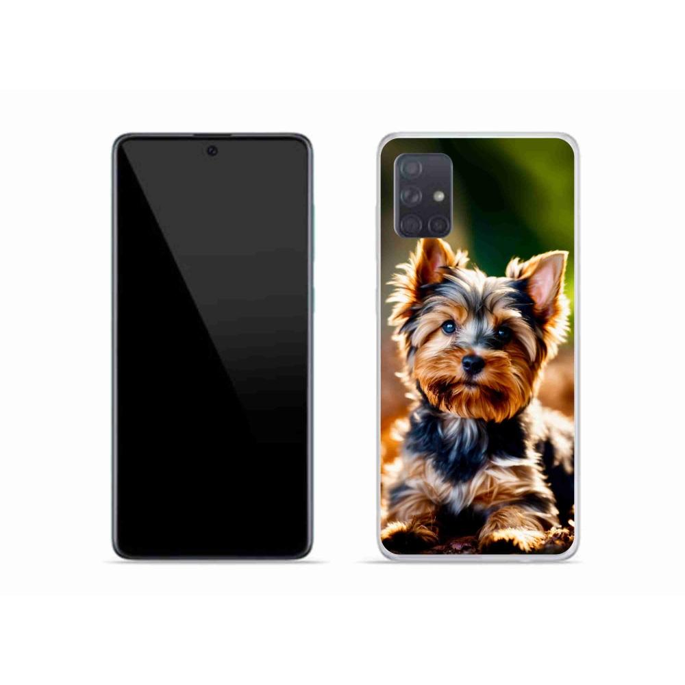 Gelový kryt mmCase na Samsung Galaxy A51 - jorkšír 10