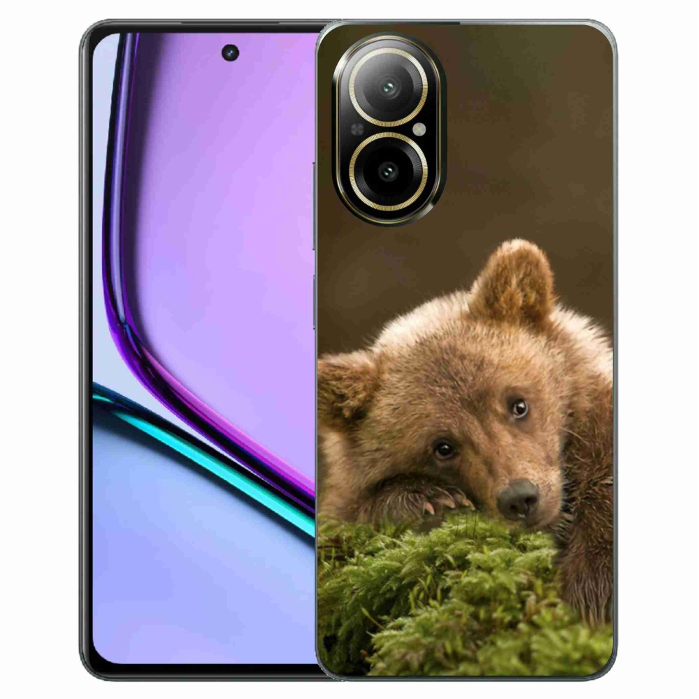 Gelový kryt mmCase na Realme C67 - medvěd