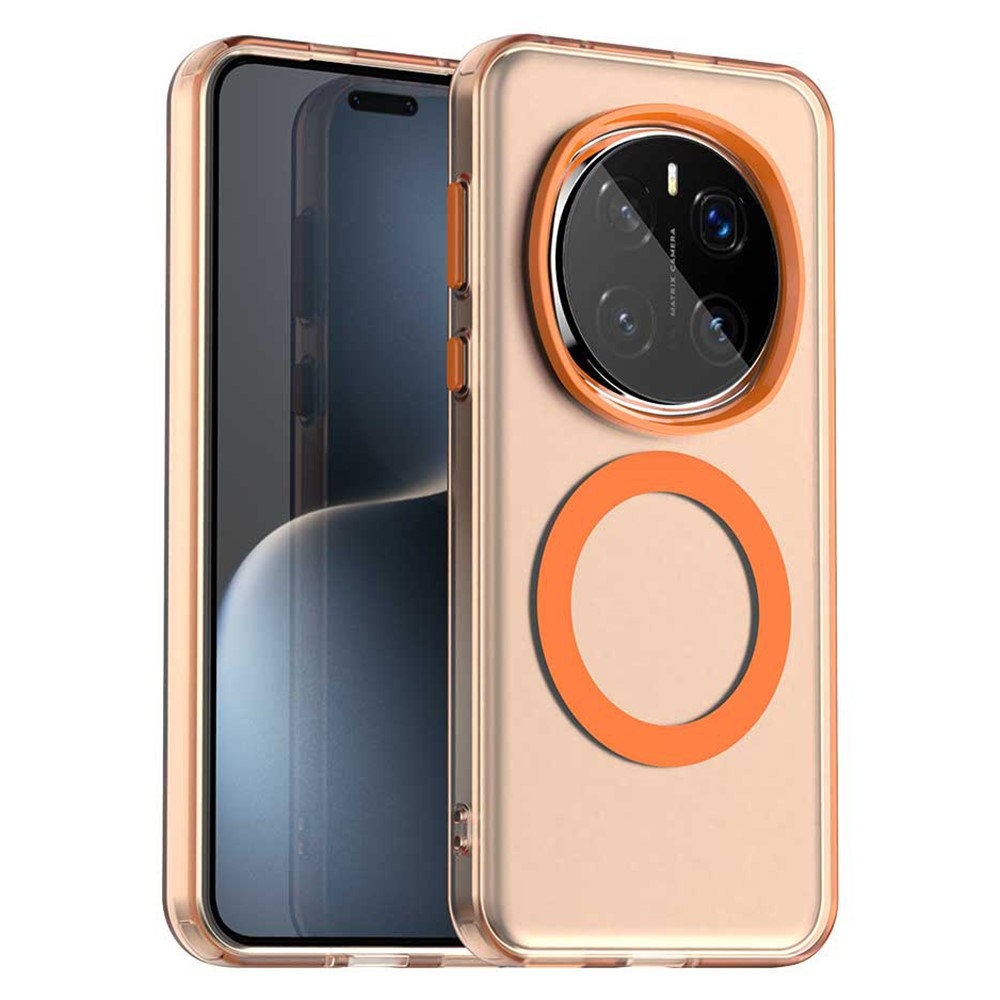 Candy gelový obal s MagSafe na Honor Magic 7 Pro 5G - oranžový
