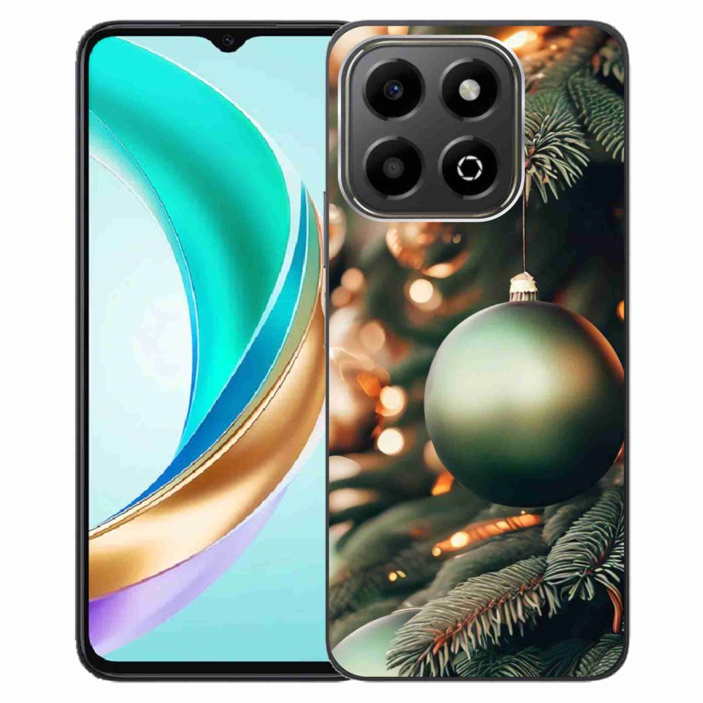 Gelový kryt mmCase na Honor X6b - vánoční ozdoby 1
