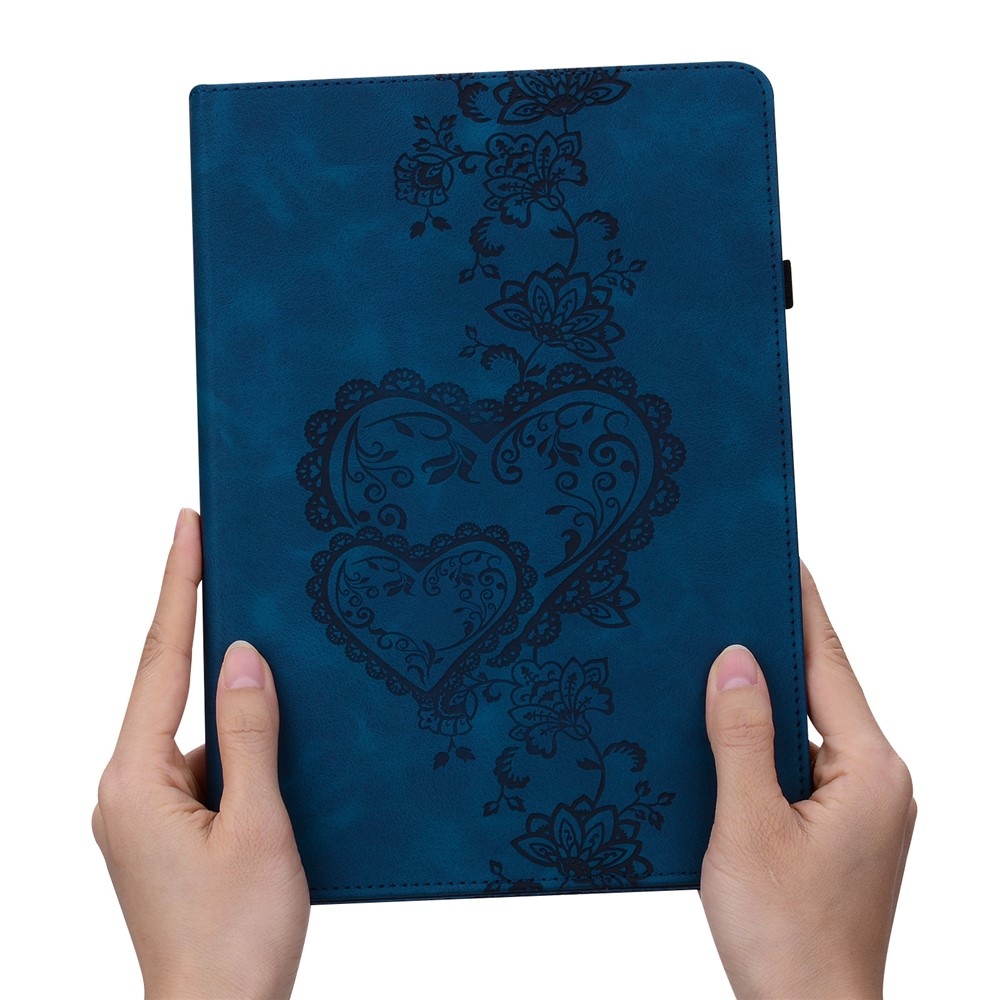 Heart zavírací pouzdro na tablet Xiaomi Redmi Pad SE 8.7 - modré