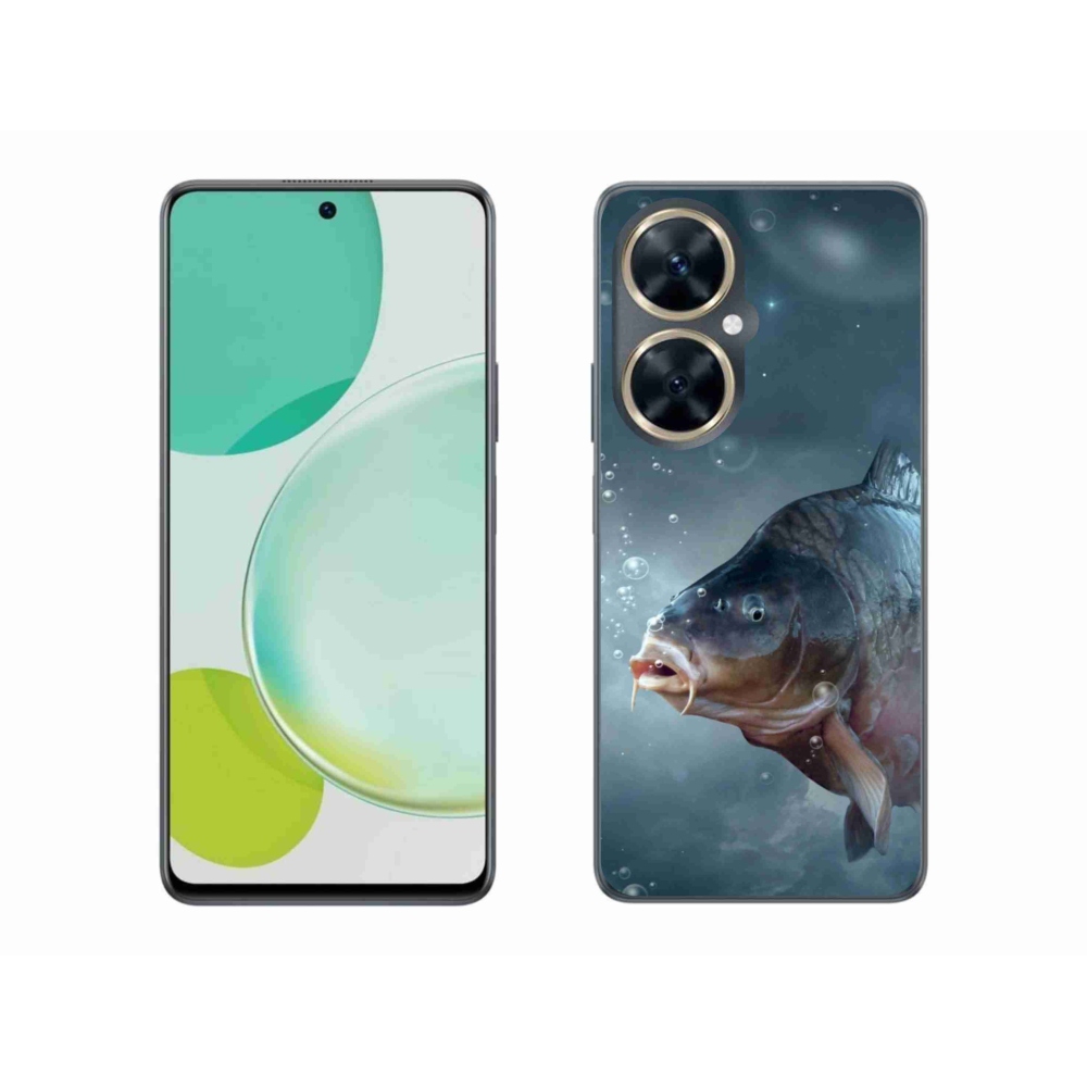 Gelový kryt mmCase na Huawei Nova 11i - kapr a bublinky