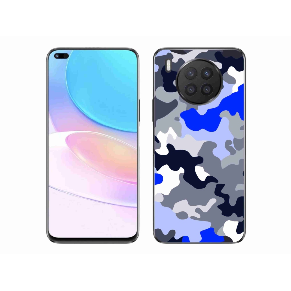 Gelový kryt mmCase na Huawei Nova 8i - maskáčový vzor 8