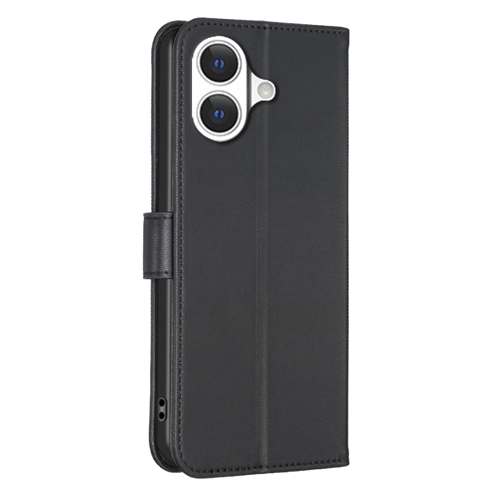 Clover knížkové pouzdro na iPhone 17 - černé