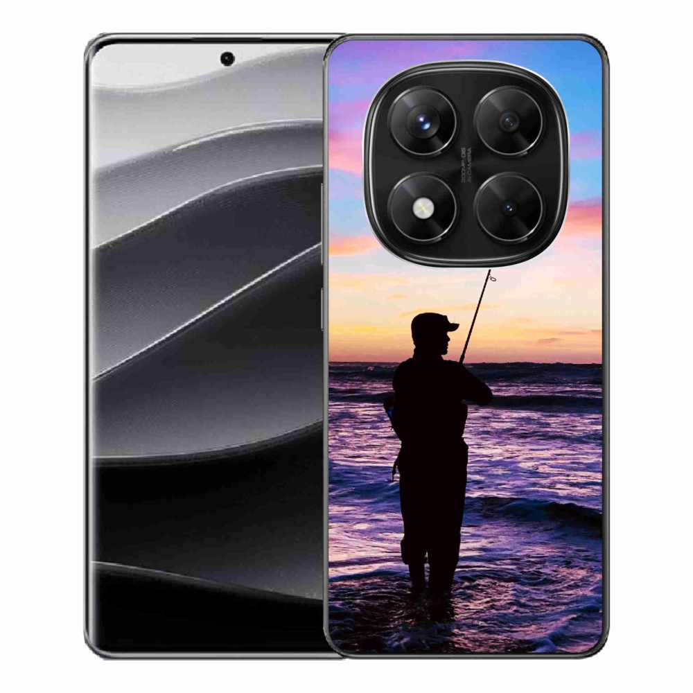 Gelový kryt mmCase na Xiaomi Redmi Note 14 Pro 5G/Poco X7 5G - rybaření 1