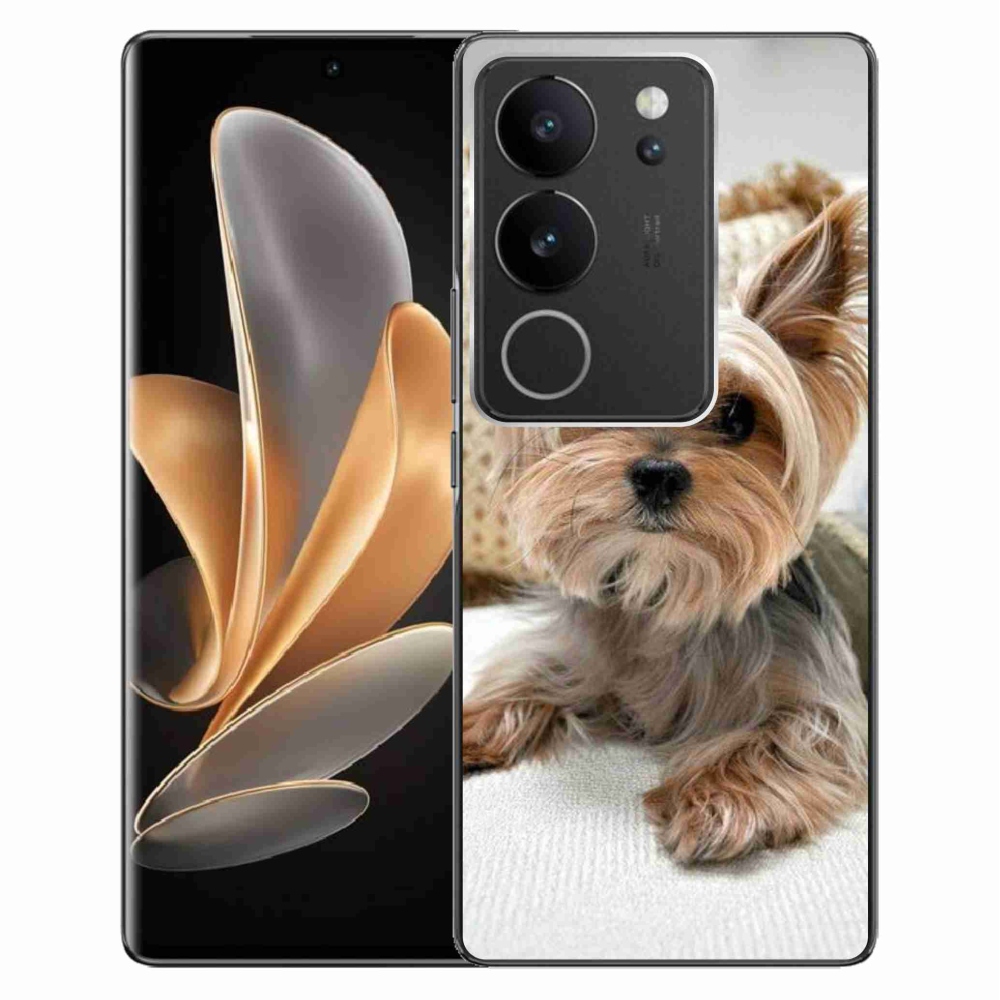 Gelový obal mmCase na Vivo V29 5G - jorkšír 5