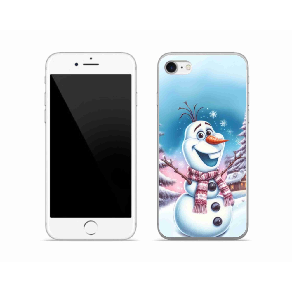 Gelový kryt mmCase na iPhone SE (2022) - ledové království