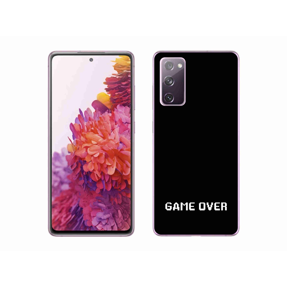 Gelový kryt mmCase na Samsung Galaxy S20 FE - game over černé pozadí