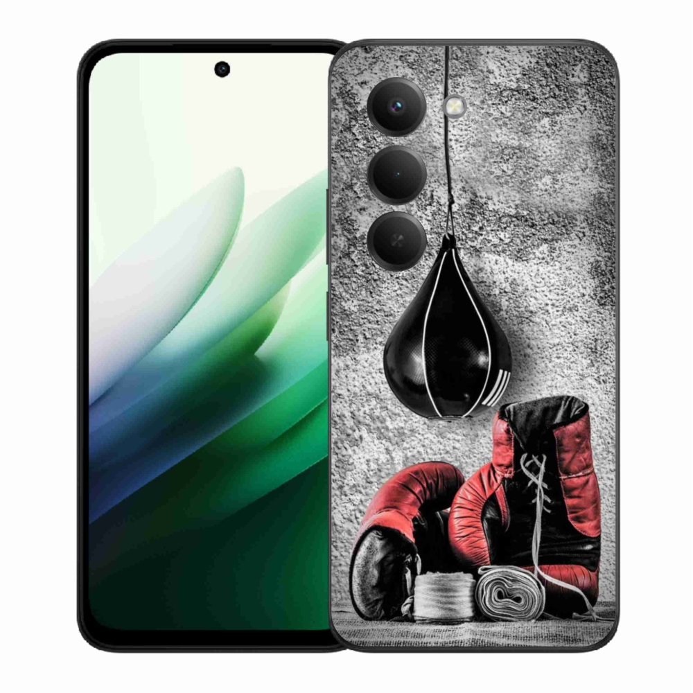 Gelový kryt mmCase na Xiaomi Redmi 15 5G (169mm) - boxovací pytel a rukavice